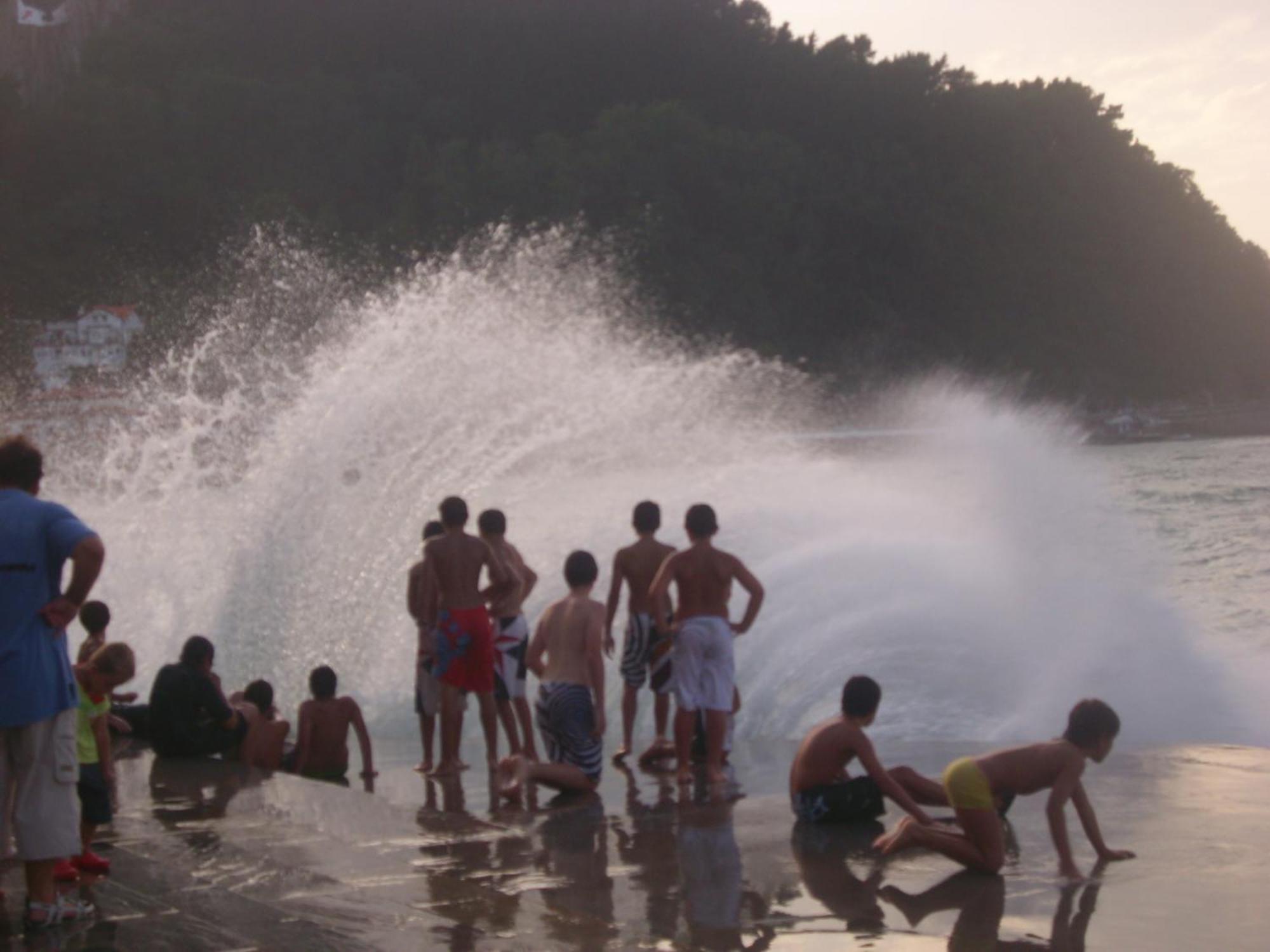 Pension Ipar Zarautz Buitenkant foto